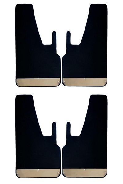 YeniDünyaOto 2016 Model Volkswagen Transporter - 4-Piece Chrome Mudflap, Fender and Dust Cover Set Vw0sx035