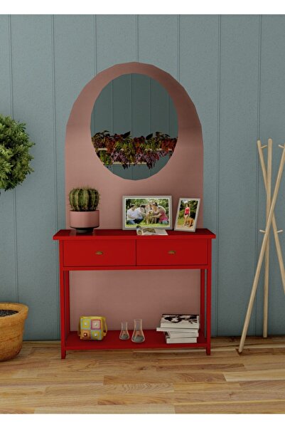 Ünüvar Konsept Emre Lüx Retro Dresuar - Kırmızı K1