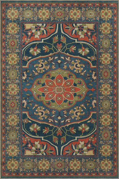 Rugs Modern Halı Red Green Starry Traditional Woven Base Washable Carpet Mira...