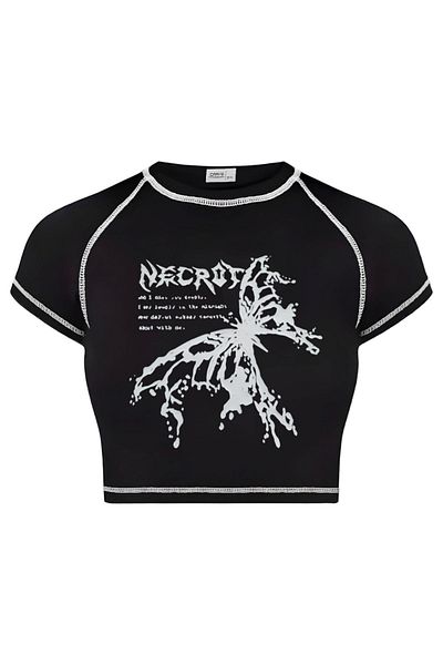 Carpe Necrot Crop - Backstitch Design