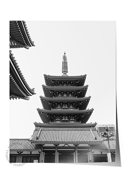 Postifull Ασπρόμαυρη αρχιτεκτονική αφίσα - Art Print, NO:221, Αισθητική διακό...