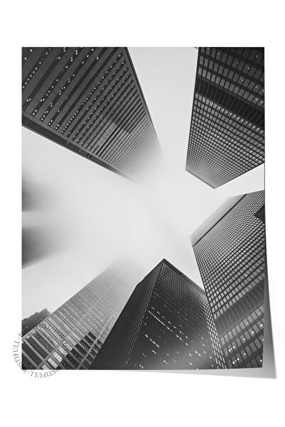 Postifull Ασπρόμαυρη αρχιτεκτονική αφίσα - χωρίς πλαίσιο, καλλιτεχνική εκτύπω...