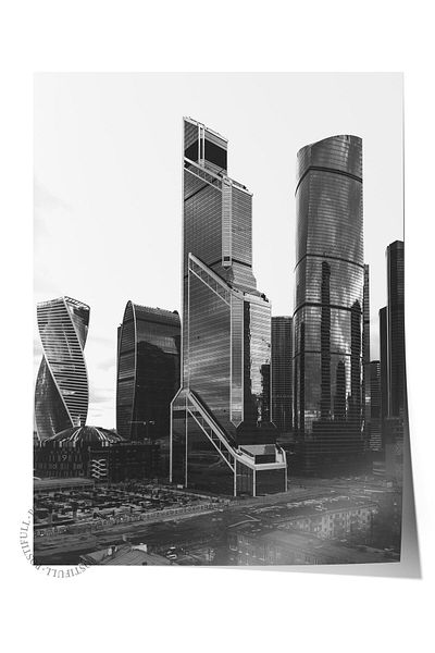 Postifull Ασπρόμαυρη αρχιτεκτονική αφίσα - NO:29 Art Print, No Frame, Αισθητική διακόσμηση τοίχου γραφείου, κάθετη