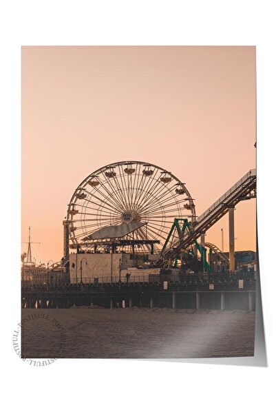 Postifull Плакат без рамка, картина с лятна тематика № 40, снимка на виенско ...