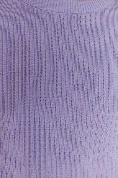 Trendyol Collection Lila Wide Fit Basic Fittilli Knitwear alsó felső szett TWOSS20AU0084
