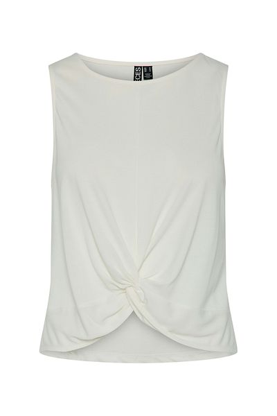 PIECES PCANORA SL Knot Top BC - Top cu noduri cu talie înaltă