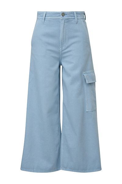 s.Oliver Blugi Regular Fit High Rise Wide Leg Culotte 2146068