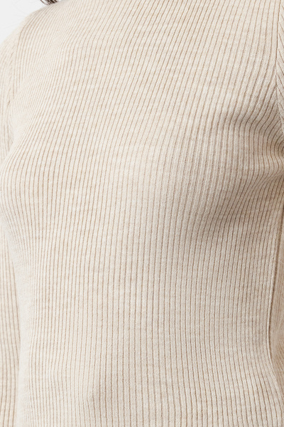 Trendyol Collection Pulover de tricotaj cu guler - Stone Basic, TWOAW21KZ1279