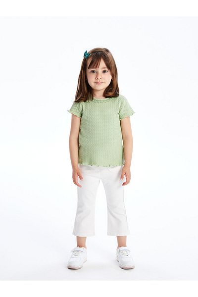 LC Waikiki Basic Elastic Waist Pants for Baby Girl