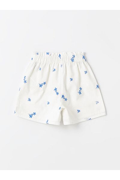 LC Waikiki LCW شورت للفتيات الصغيرات بخصر مطاطي