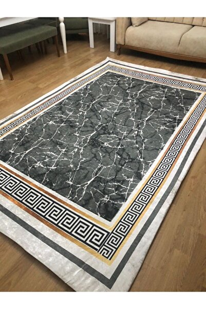 MEKA TEKSTİL Hithit Model Silk Velvet Elastic Carpet Cover