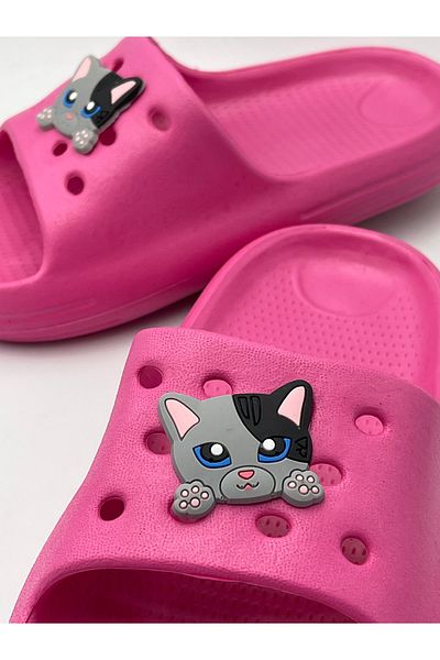 GEZER Παντόφλες με μοτίβο για κορίτσια Yezzy Model Cute Kitten