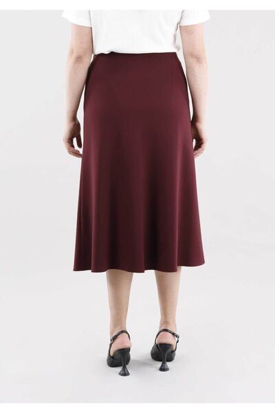 G-Line A-line BurgundyMidiKilos Skirt