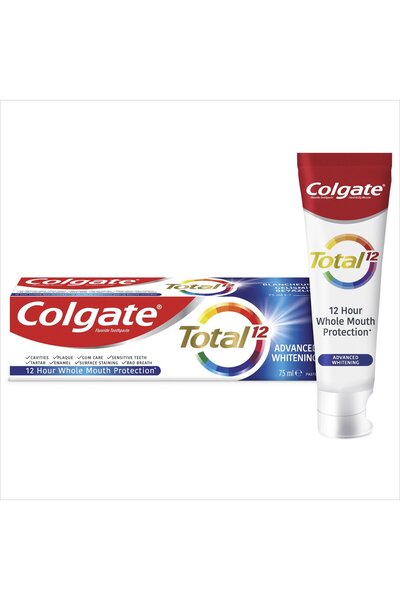 Colgate Total Gelişmiş Beyazlık Beyazlatıcı Diş Macunu 75 ml