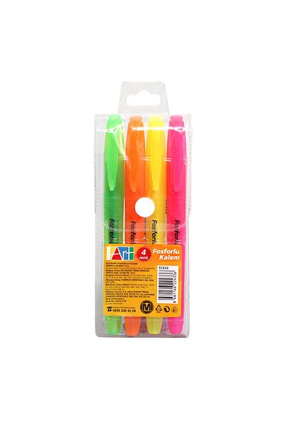 Kulinart Highlighter with Cut Point 4 Colors