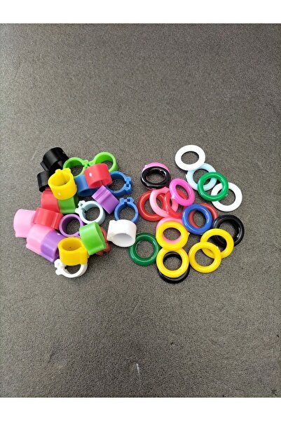 Storm 25 Adet Çıtçıtlı 25 Adet Halka Güvercin Bilezik