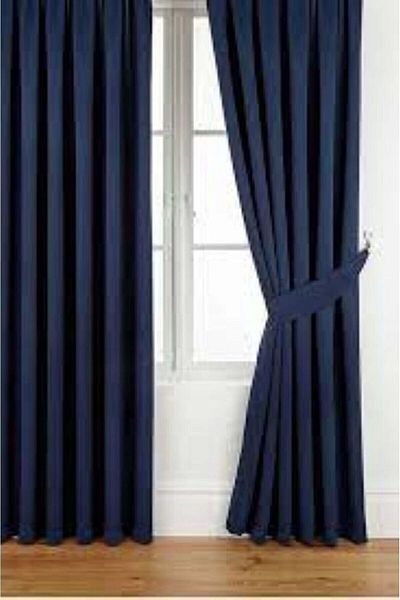 Elisya Home 2 Pieces Blackout Light Proof Sunshade Background Curtain - Light Proof Set of 2