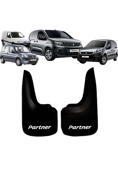 YeniDünyaOto Peugeot Partner 2-Piece Rear Mudguard Fender Dust Cover Peu1bz018