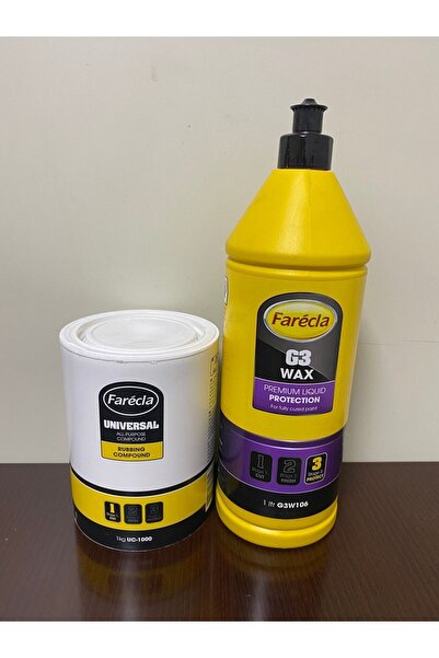 Farecla 1 Lt Pasta Cila Set - Universal Ve G3 Wax