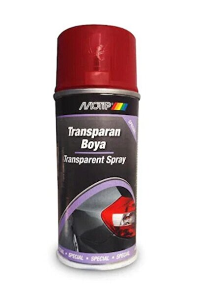 Motip Transparan Boya Kırmızı 400 Ml