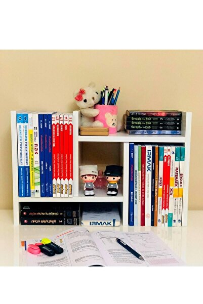 Ünüvar Konsept Tidy Ayarlanabilir Kitaplık Masa Üstü Kitaplık Tezgah Üstü Düz...