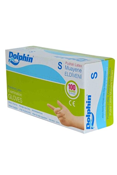 Dolphin Pudralı Ameliyat Eldiveni S