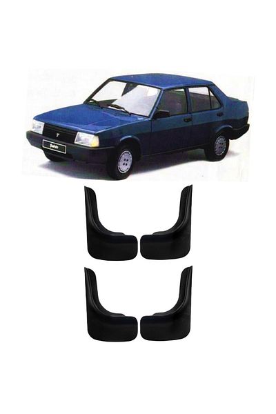 YeniDünyaOto Tofaş Şahin Compatible 4-Piece Front Rear Set Mudflap Fender Dust Cover TFS0UX903