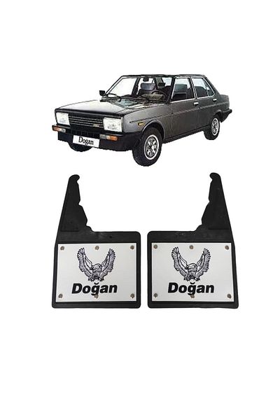 Yeni Dünya Tofaş Doğan-131 Doğan 2-Piece Riveted Mudflap Mudguard Dust Cover Tfs1rz001yd