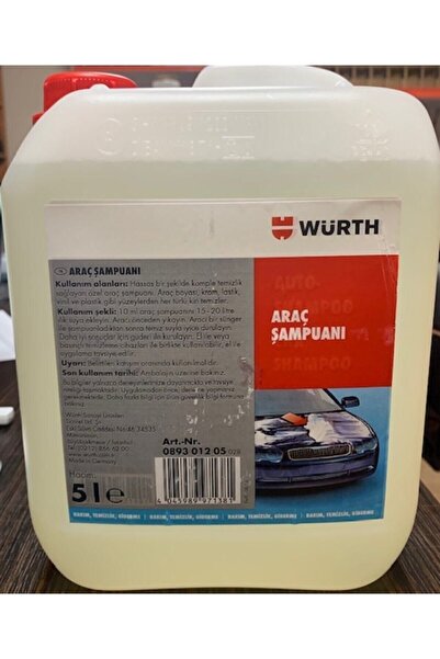 Würth Araç Şampuanı