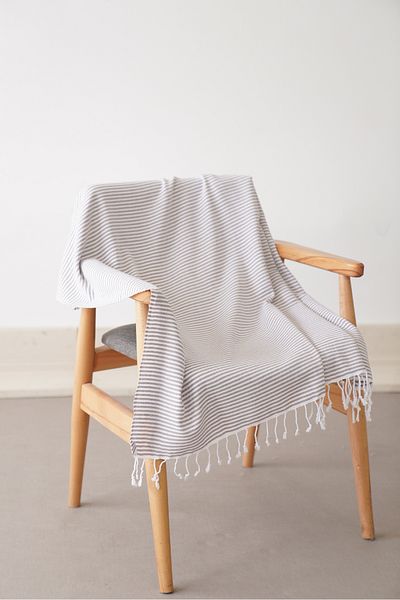 Hiera Made Sultan Series - 100% Organic Cotton Beach Towel 90x180