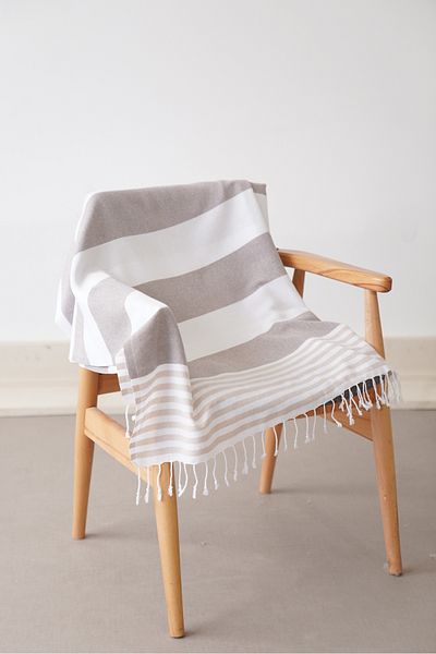 Hiera Made Sultan Series - 100% Organic Cotton Beach Towel 90x180