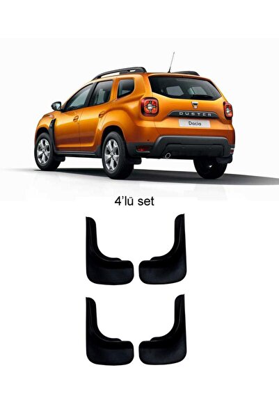 YeniDünyaOto Dacia Duster 2017 Model Sonrası 4lü Paçalık, Çamurluk, Tozluk Da...
