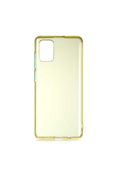 ZM STORE Samsung Galaxy A71 Compatible Case Colorful Transparent Structure Si...