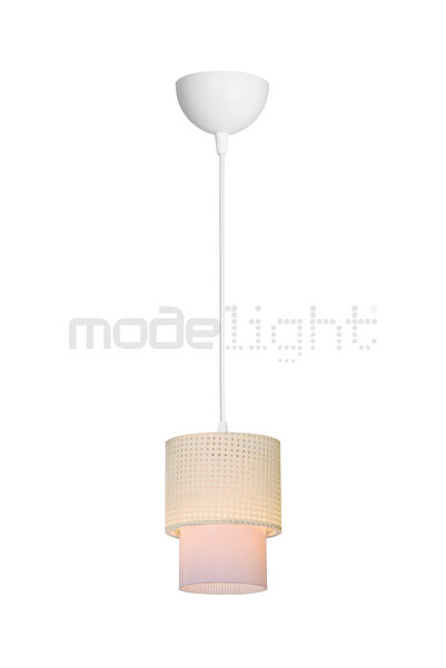 Modelight DALYA TEKLİ SARKIT BEYAZ HASIR -OPAL OPTİK SALON-OTURMA-ÇOCUK-YEMEK-YATAK ODASI--ANTRE-MUTFAK