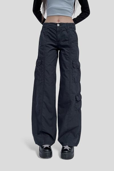 Carpe Smoked Parachute Poplin Trousers