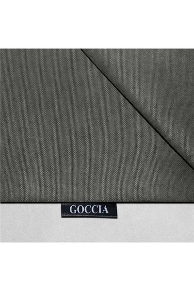 GOCCIA Bársony textúrájú párnahuzat - sötétszürke
