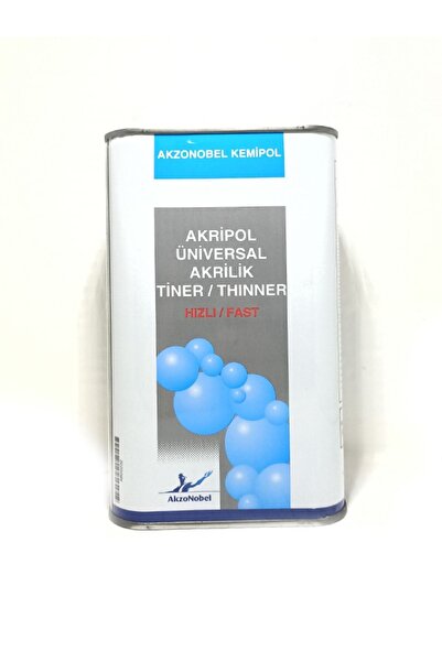 AKZONOBEL Akzo Nobel Akripol Unıversal Akrilik Tiner Hızlı Fast 1 Lt