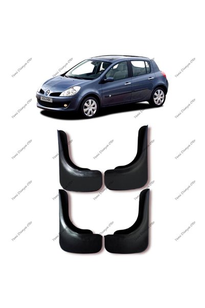 YeniDünyaOto Renault Clio 3 2005-2012 4lü Paçalık, Çamurluk, Tozluk Ren0ux002