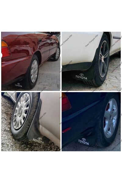 YeniDünyaOto Toyota Corolla 1993-1998 4'lü Ön Arka Paçalık Çamurluk Tozluk Tyt1ux020