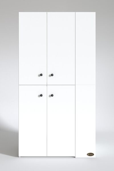 Kenzlife Çamaşır-Kurutma Makinesi Dolabı Kapaklı Foka Byz 180*090*60 Banyo Arkalıksız