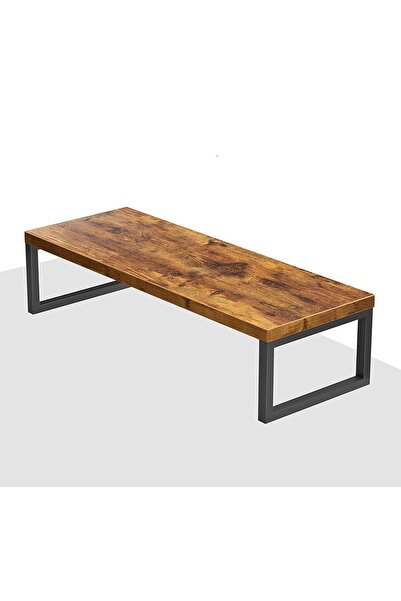 Genel Markalar Metal Ahşap Kahverengi Monitör Yükseltici Stand