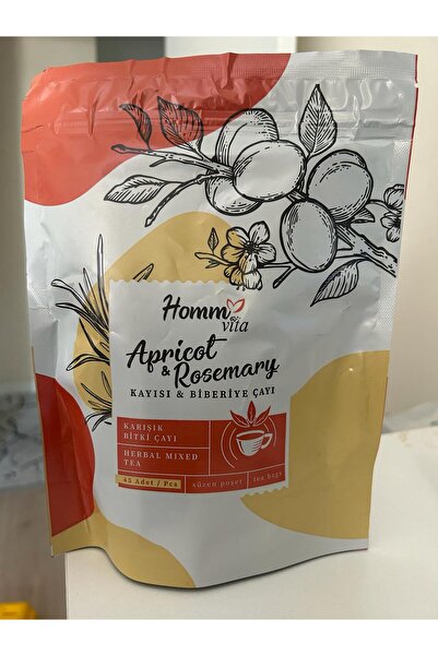 homm VITA KAYISI VE BİBERİYE KARIŞIK BİTKİ ÇAYI 67,5G 45 POŞET
