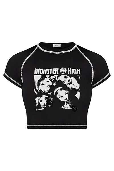 Carpe Monster High Crop - Backstitch