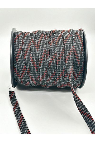 paşateks since 1995 şekil 2 Cm Jacquard Hose Patterned Cord - 5 Meters