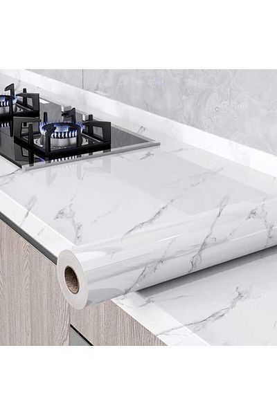 Bien Home Bien Exclusive - 50x100 CM Marble Patterned, Premium Adhesive PVC Foil BH626