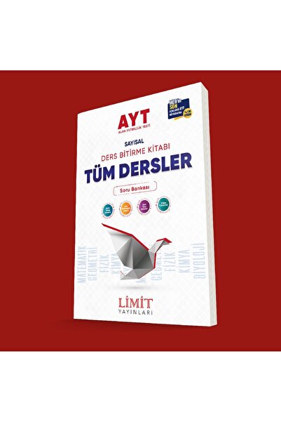 Limit Yayınları Ayt Sayısal 1.dönem Konuları Soru Bankası 12.sınıf 2 Dönem Ko...