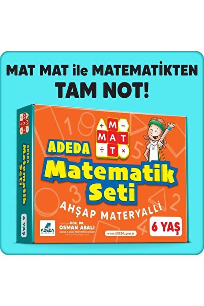 Adeda Yayıncılık Adeda Mat Mat Matematik Seti 6 Yaş