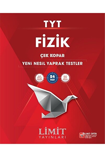 Limit Yayınları Tyt Fizik Çek Kopar Test Yeni