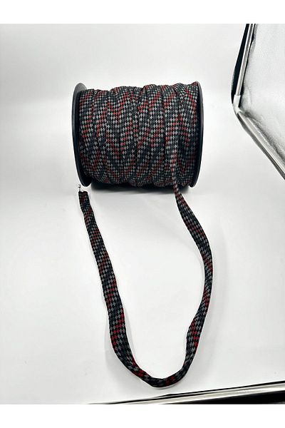paşateks since 1995 şekil 2 Cm Jacquard Hose Patterned Cord - 5 Meters