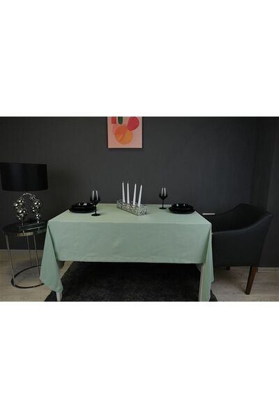 GOCCIA HOME Twill Masa Örtüsü Su Yeşili M25790-5